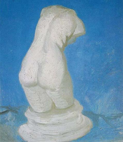  Plaster-Torso (female) in back view